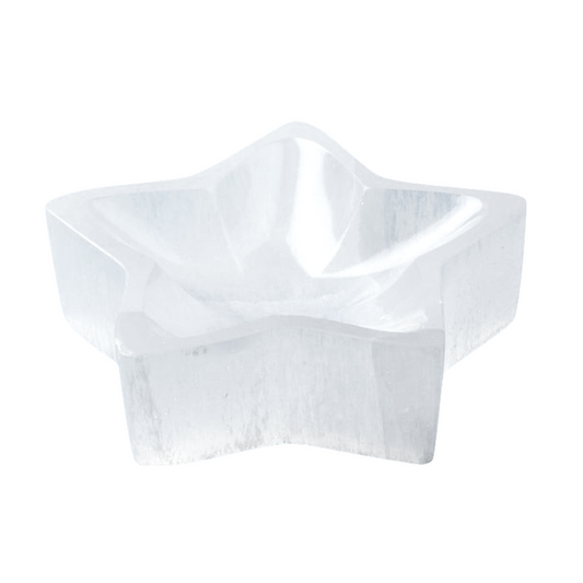 Star Selenite Charging Bowl - Crystal Nest