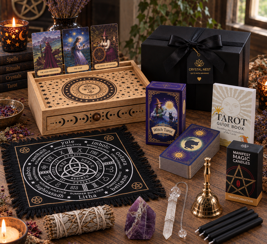 The Witch's Altar Ritual | Luxury Tarot & Divination Gift Set