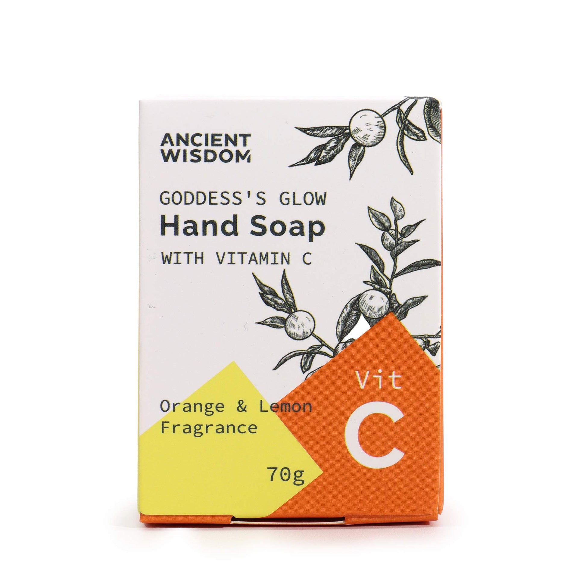 Vitamin C Hand Soap Bar | 70g - Crystal Nest